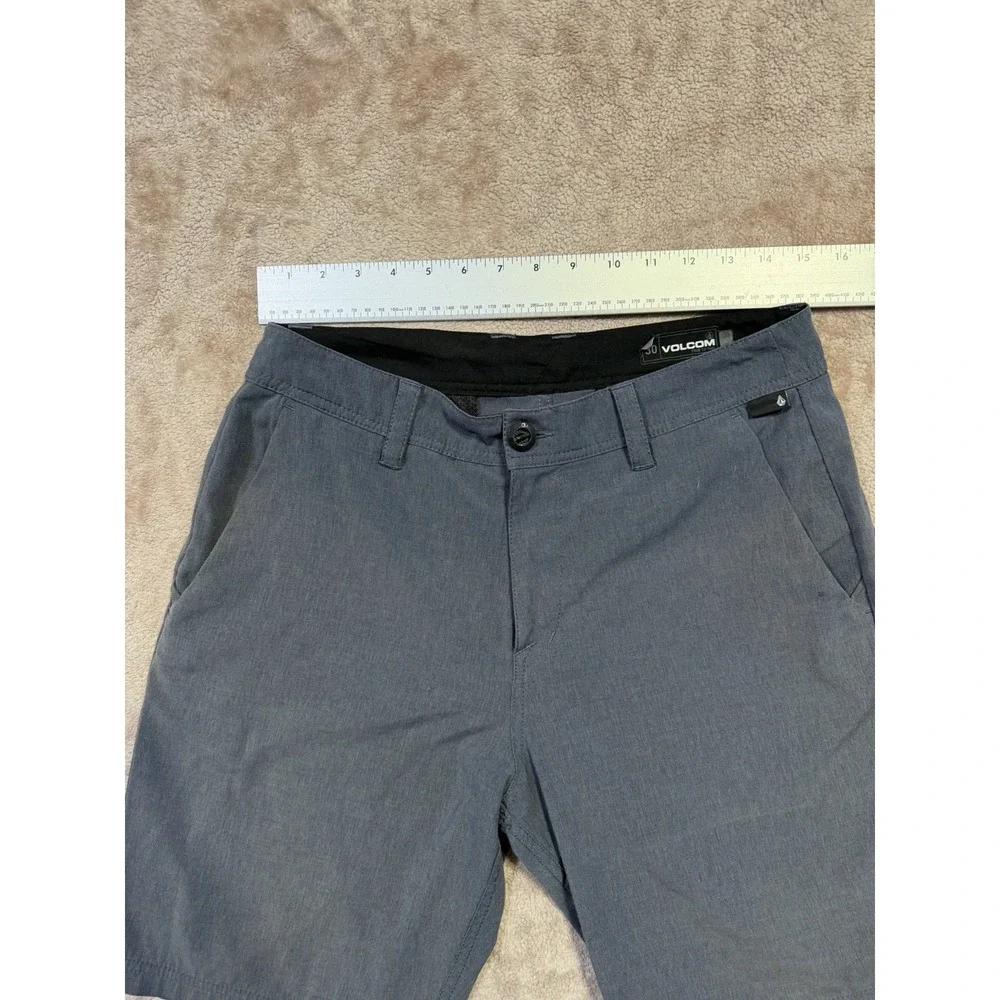 VOLCOM Dark Grey Hybrid SURF & TURF 4-WAY STRETCH 10.5